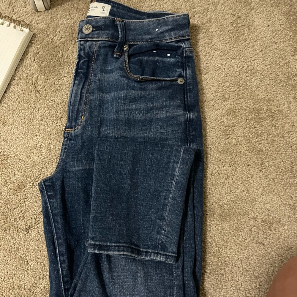 Abercrombie High Rise Super Skinny Jeans